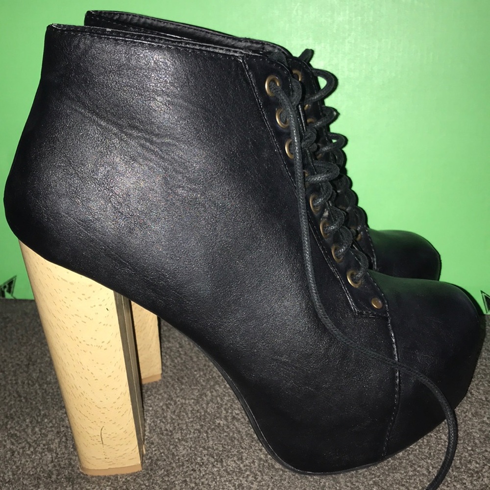 City Snappers Jeffrey Campbell Style Heels